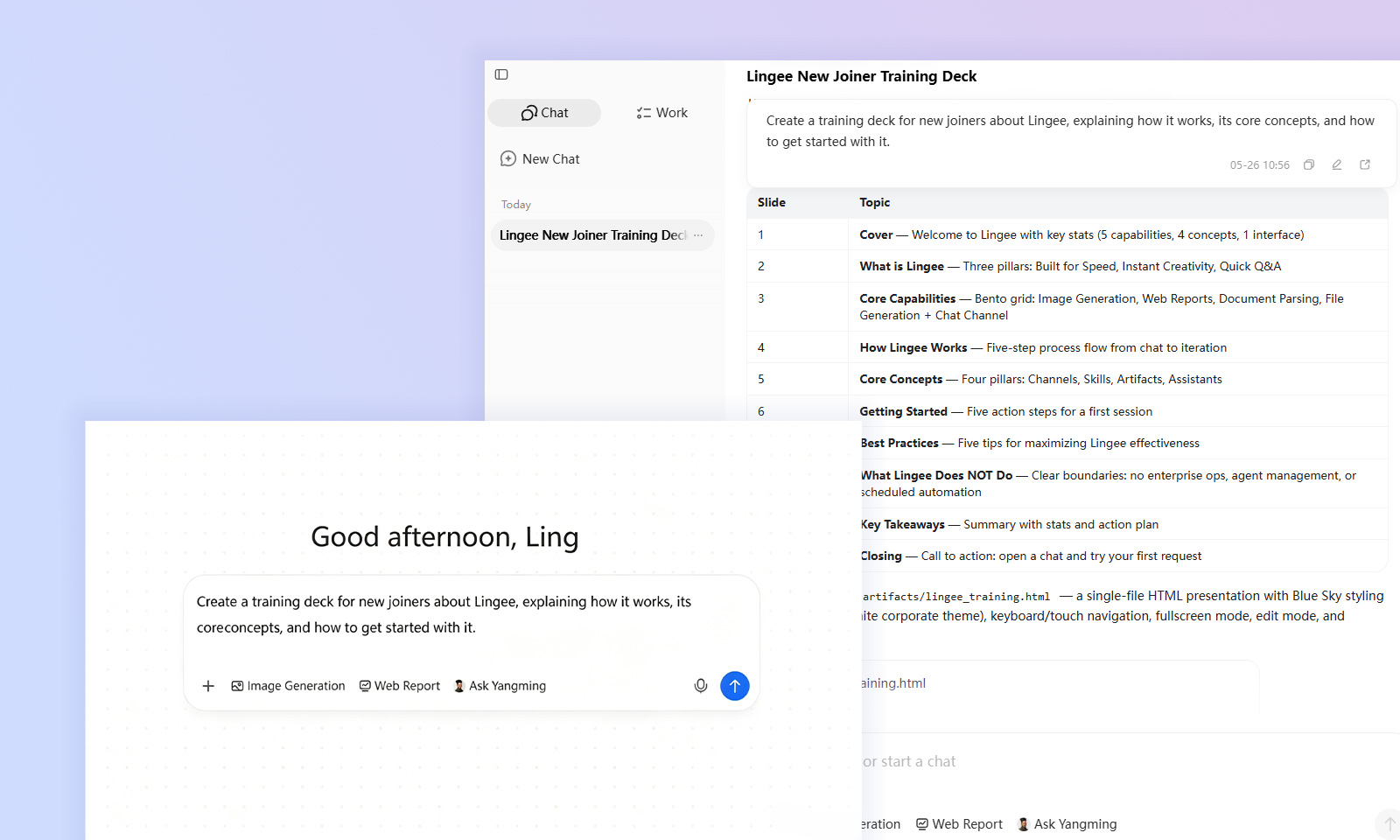 Lingee AI assistants for everyone