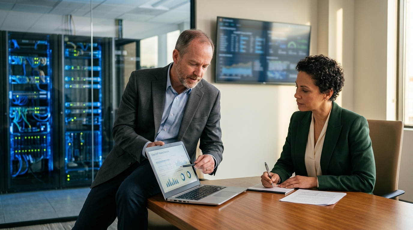 cloud based erp software — security and control