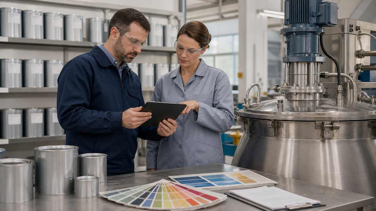 erp for paint manufacturing